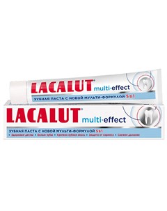 Лакалют зубная паста Мульти эффект 75мл Lacalut