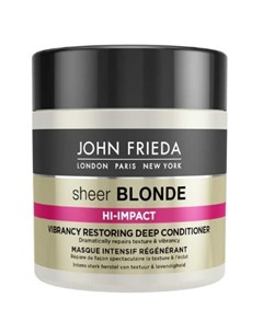 Sheer Blonde HI IMPACT Маска для восстановления сильно поврежденных волос 150 мл John frieda
