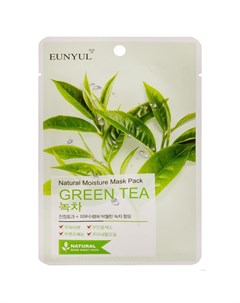 Тканевая маска для лица с экстрактом зеленого чая 22мл Eunyul