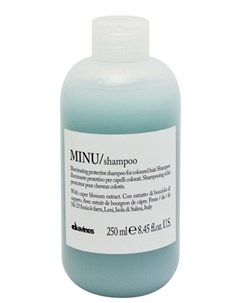 Давинес MINU shampoo Защитный шампунь для сохранения косметического цвета волос 250мл Davines