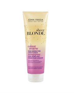 Sheer Blonde СOLOUR RENEW Кондиционер для восстановления и поддержания оттенка осветленных волос 250 John frieda