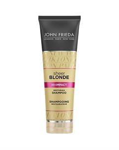 Sheer Blonde HI IMPACT Восстанавливающий шампунь для сильно поврежденных волос 250 мл John frieda