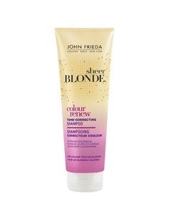 Sheer Blonde СOLOUR RENEW Шампунь для восстановления и поддержания оттенка осветленных волос 250 мл John frieda