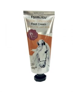 FarmStay Крем для ног с лошадиным маслом 100мл Farmstay