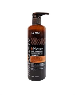 Professional Intensive Honey Hair Shampoo Шампунь для волос с экстрактом меда 500мл La miso