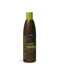 Macadamia интенсивно увлажняющий шампунь для нормальных и поврежденных волос 250мл Kativa