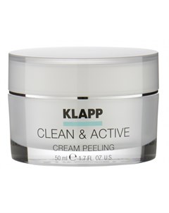 Крем пилинг для лица CLEAN ACTIVE 50 мл Klapp