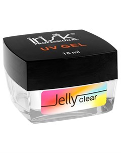 Гель желе для моделирования ногтей прозрачный Jelly Clear Premium Pack 15 мл Irisk professional