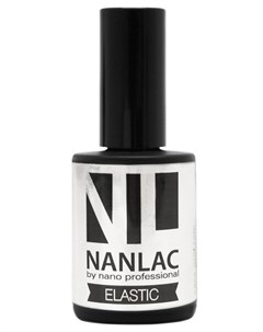 Гель лак базовый для ногтей NANLAC Elastiс 15 мл Nano professional
