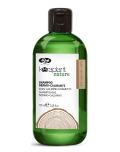 Шампунь успокаивающий для чувствительной кожи головы Keraplant Nature Skin Calming Shampoo 100 мл Lisap milano
