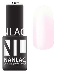 1100 гель лак для ногтей супербелый NANLAC 6 мл Nano professional