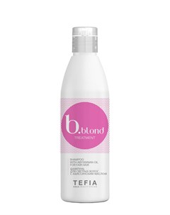 Шампунь для светлых волос с абиссинским маслом Bblond Treatment 250 мл Tefia