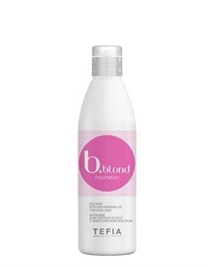 Бальзам для светлых волос c абиссинским маслом Bblond Treatment 250 мл Tefia