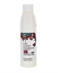 Крем окислитель 30vol 9 LIFE CREAM DEVELOPERS 100 мл Farmavita