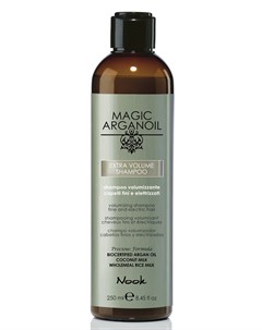 Шампунь для придания объема тонким и наэлектризованным волосам Extra Volume Shampoo MAGIC ARGANOIL 2 Nook