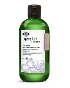 Шампунь для глубокого питания и увлажнения волос Keraplant Nature Nourishing Repair Shampoo 100 мл Lisap milano