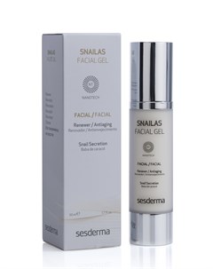 Гель восстанавливающий для лица SNAILAS Facial gel renewer 50 мл Sesderma