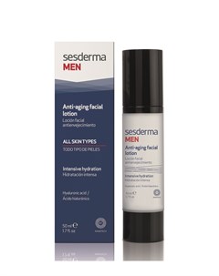 Лосьон антивозрастной мужской для лица MEN Facial anti aging lotion 50 мл Sesderma