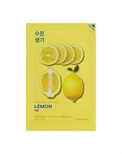 Маска тканевая тонизирующая Пьюр Эссенс лимон Pure Essence Mask Sheet Lemon 20 мл Holika holika