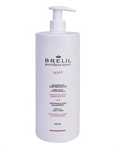 Шампунь для непослушных волос BIOTREATMENT Soft 1000 мл Brelil professional