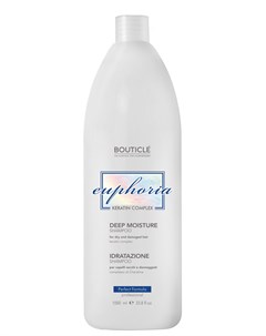Шампунь увлажняющий с Keratin Complex для волос Deep Moisture Shampoo 1000 мл Bouticle