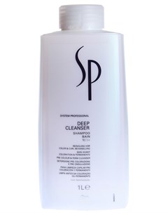 Шампунь для глубокого очищения волос SP Deep cleanser shampoo 1000 мл Wella sp