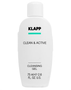 Гель очищающий для лица CLEAN ACTIVE 75 мл Klapp