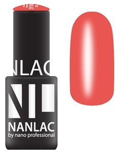 2082 гель лак для ногтей блюз красного NANLAC 6 мл Nano professional