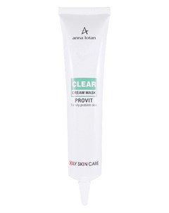 Крем маска для жирной проблемной кожи Провит Provit Cream Mask CLEAR 40 мл Anna lotan