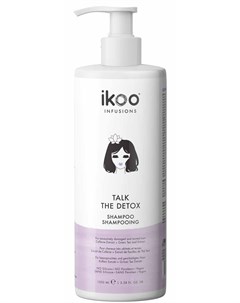 Шампунь для волос Курс по детоксу Shampoo Talk the Detox 1000 мл Ikoo