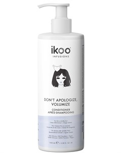 Кондиционер для волос Непростительный объем Conditioner Don t Apologize Volumize 1000 мл Ikoo