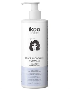Шампунь для волос Непростительный объем Shampoo Don t Apologize Volumize 1000 мл Ikoo