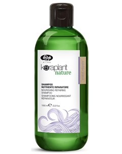 Шампунь для глубокого питания и увлажнения волос Keraplant Nature Nourishing Repair Shampoo 1000 мл Lisap milano