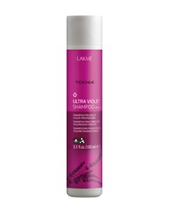 Шампунь для поддержания оттенка окрашенных волос фиолетовый ULTRA VIOLET SHAMPOO 100 мл Lakme