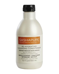Кондиционер увлажняющий для волос с маслом Сача Инчи Re hydrating cleansing conditioner 350 мл Sashapure