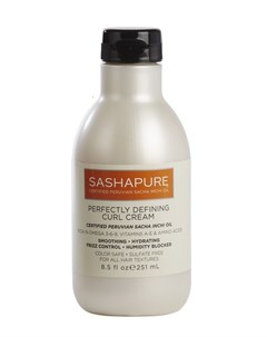 Крем для кудрявых непослушных пушистых волос с маслом Сача Инчи Defining Curl Cream 250 мл Sashapure