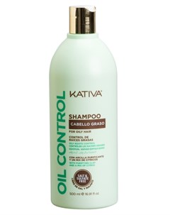 Шампунь для жирных волос Контроль OIL CONTROL 500 мл Kativa