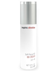 BB крем выравнивающий цвет кожи с солнцезащитным эффектом для лица Cream HD Soft Focus INSPIRA ABSOL Inspira cosmetics