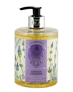 Мыло натуральное жидкое лаванда Lavender 500 мл La florentina
