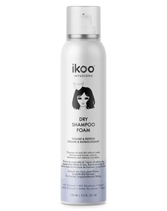 Шампунь пенка сухой Объем и свежесть Dry Shampoo Foam Volume Refresh 150 мл Ikoo