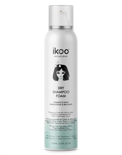 Шампунь пенка сухой Увлажнение и блеск Dry Shampoo Foam Hydrate Shine 150 мл Ikoo