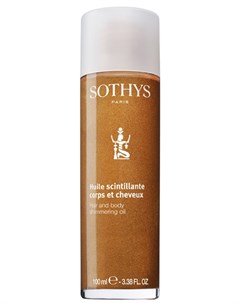 Масло мерцающее для тела и волос SUN CARE 100 мл Sothys