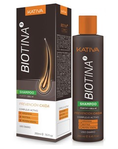 Шампунь с биотином против выпадения волос BIOTINA 250 мл Kativa
