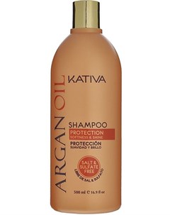 Шампунь увлажняющий с маслом арганы для волос ARGANA 500 мл Kativa