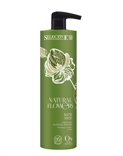 Маска питательная для восстановления волос Nutri Mask Natural Flowers 1000 мл Selective professional