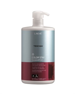 Шампунь бессульфатный для защиты цвета окрашенных волос COLOR STAY SHAMPOO SULFATE FREE 1000 мл Lakme
