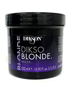 Маска для обработанных обесцвеченных и мелированных волос DIKSO BLONDE MASK 500 мл Dikson