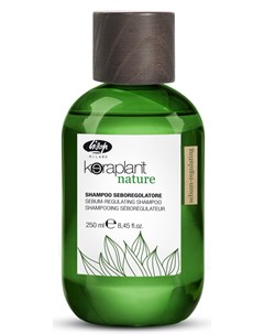 Шампунь себорегулирующий Keraplant Nature Sebum Regulating Shampoo 250 мл Lisap milano