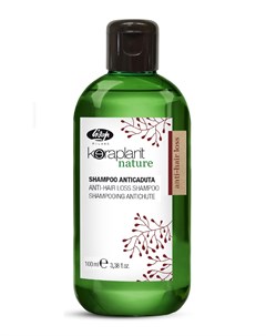 Шампунь против выпадения волос с экстрактом женьшеня Keraplant Nature Anti Hair Loss Shampoo 100 мл Lisap milano