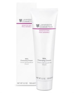 Крем очищающий деликатный Mild Cleansing Cream SENSITIVE SKIN 150 мл Janssen cosmetics